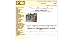 Desktop Screenshot of glossopmaycrafts.co.uk