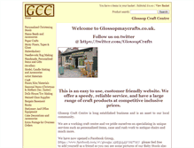 Tablet Screenshot of glossopmaycrafts.co.uk